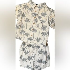 Grayson threads short shirt set nwt